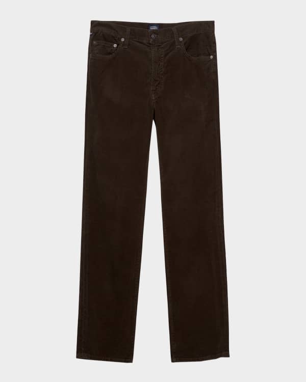 Faherty Men's Comfort Twill Five-Pocket Pants | Neiman Marcus