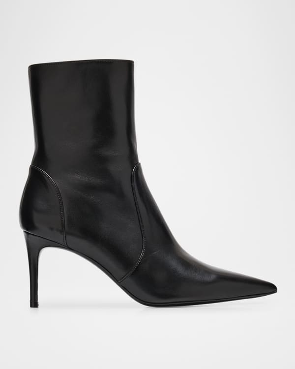 Lucite heel booties discount