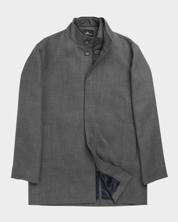 Rodd Gunn Men s Harper Waxed Field Jacket Neiman Marcus