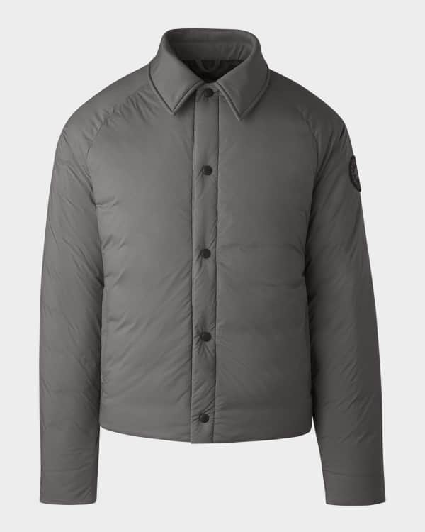Canada Goose Men s Jackson Quilted Snap Front Jacket Neiman Marcus