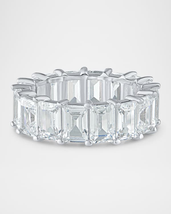 Eternity Band Angelina Jolie Sterling Silver Engagement Wedding