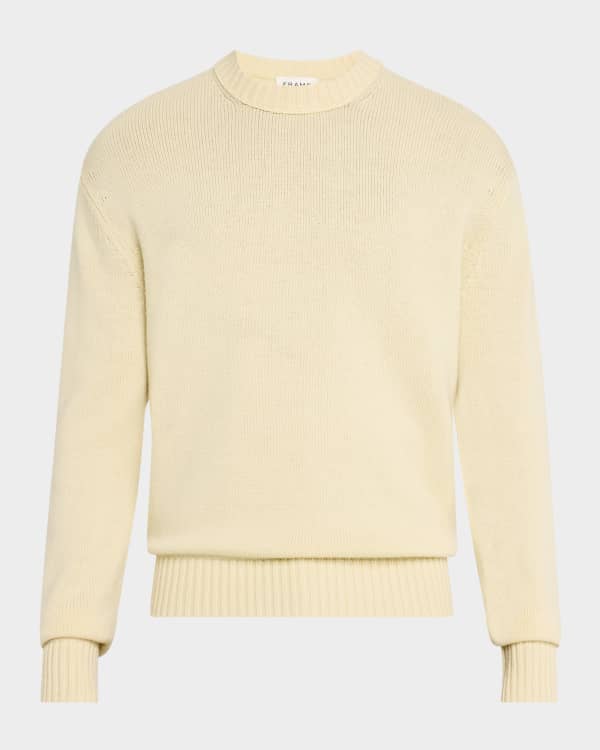 Burberry Men s Ribbed Patchwork Sweater Neiman Marcus