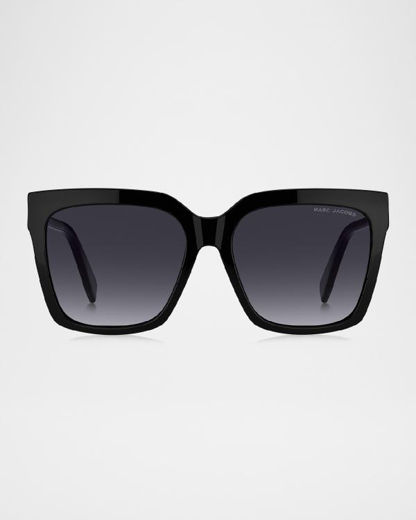 Marc Jacobs THE SQUARE CAT-EYE SUNGLASSES | Neiman Marcus display picture 1