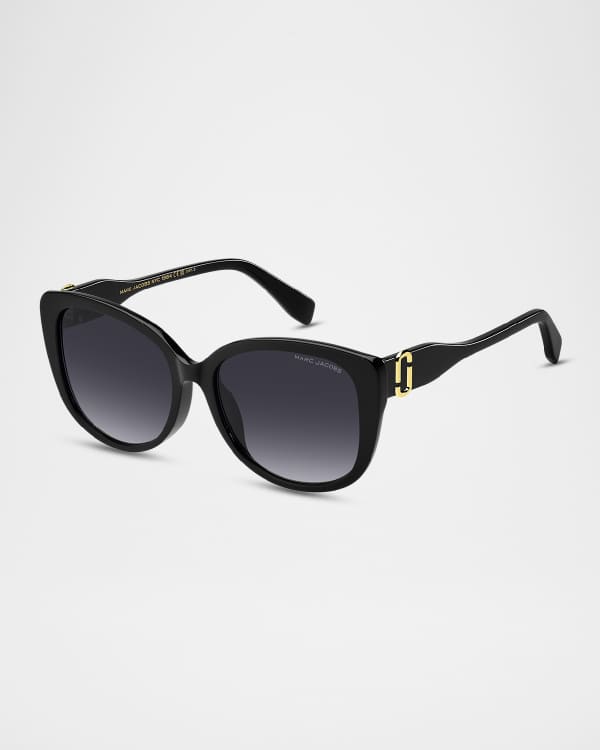 DIOR Sideral 1 Metallic-Trim Cat-Eye Sunglasses | Neiman Marcus