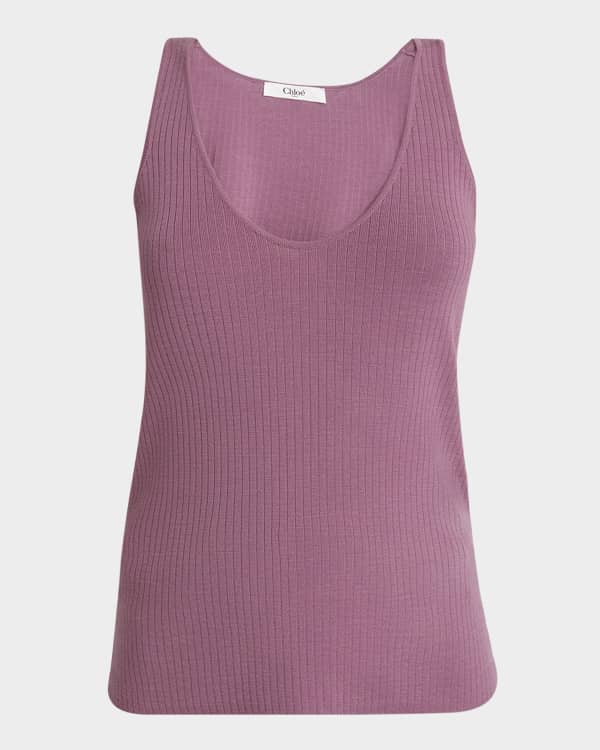 Missoni Metallic Knit Tank Top | Neiman Marcus