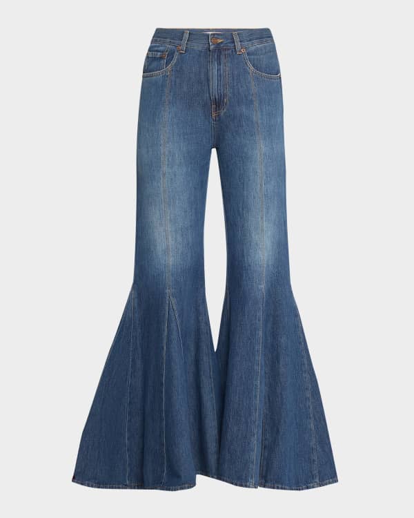 ALAIA アライア デニムパンツ ジーンズ High-rise flared 820596 Alaïa High-rise flared jeans ALAÏA