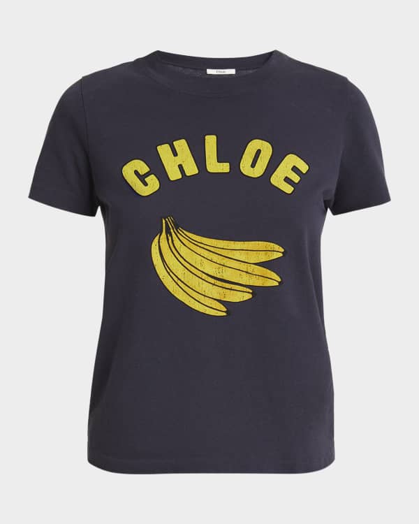 Balmain x Barbie Logo Star Print Cropped T Shirt Neiman Marcus
