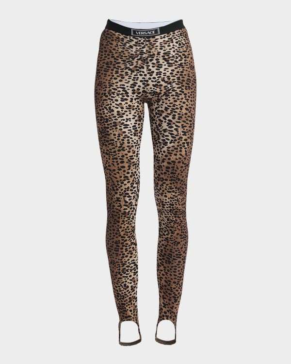 Versace baroque leggings cheap
