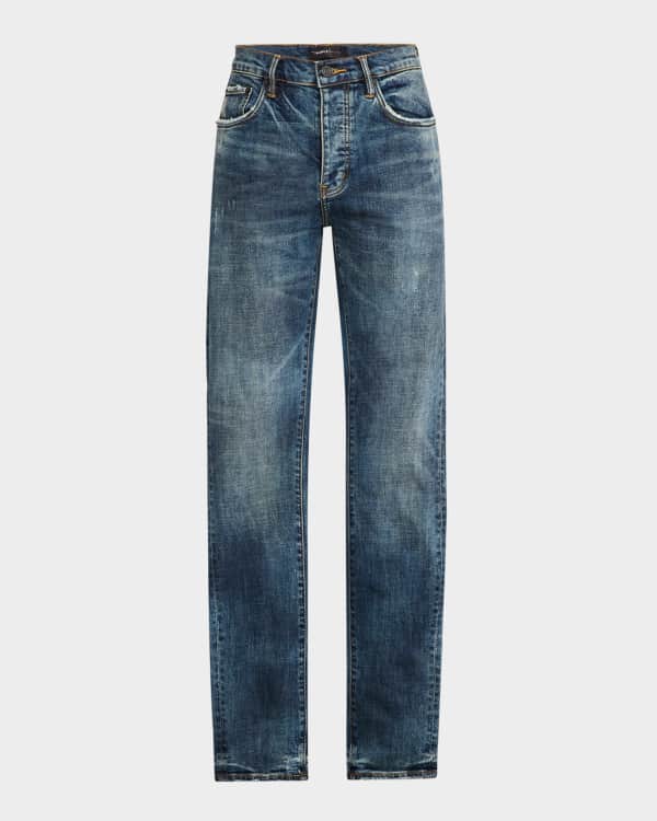 Amiri Men's Varsity Eagle Logo Skinny Jeans | Neiman Marcus Amiri Men's Varsity Eagle Logo Skinny Jeans | Neiman Marcus
