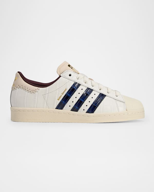 adidas x Wales Bonner x Wales Bonner Men s Samba Croc Effect Low Top Sneakers Neiman Marcus