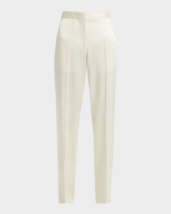 Altuzarra Dash Pleated Wool Pants | Neiman Marcus