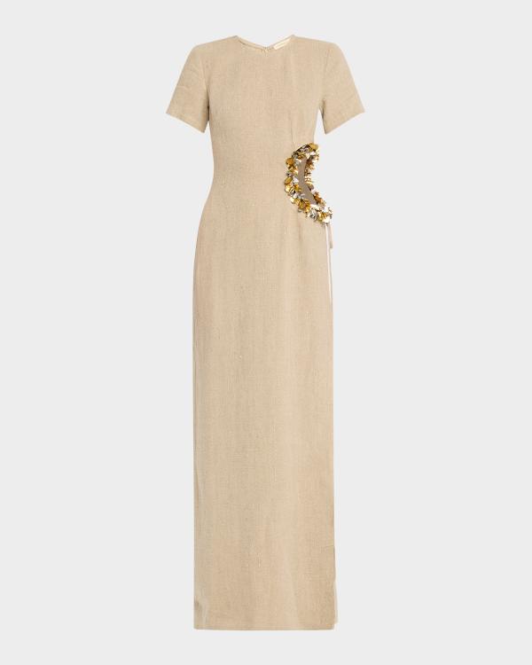 dress the population kiera sequin column gown Kiera Sequin Column Gown by Dress The Population