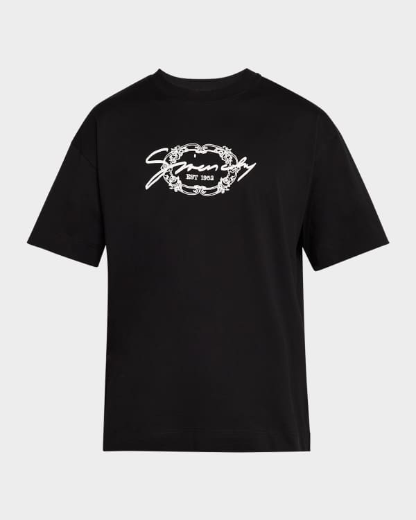 驚きの価格 T-Shirt Boxy Logo Lightning Men's Givenchy | Marcus Neiman トップス