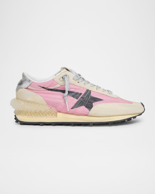 Golden Goose Limited Edition Runner Glittered Croc Print Trainer Sneakers Neiman Marcus