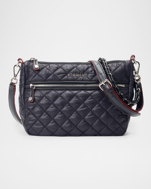 最終セール ブラック 男女兼用 NYLONshoulder noveltybag MZ WALLACE Madison Quilted Nylon Crossbody Bag | Neiman Marcus