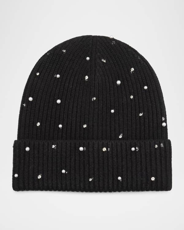 Lisa Todd Love Lines Jacquard Pom Beanie | Neiman Marcus
