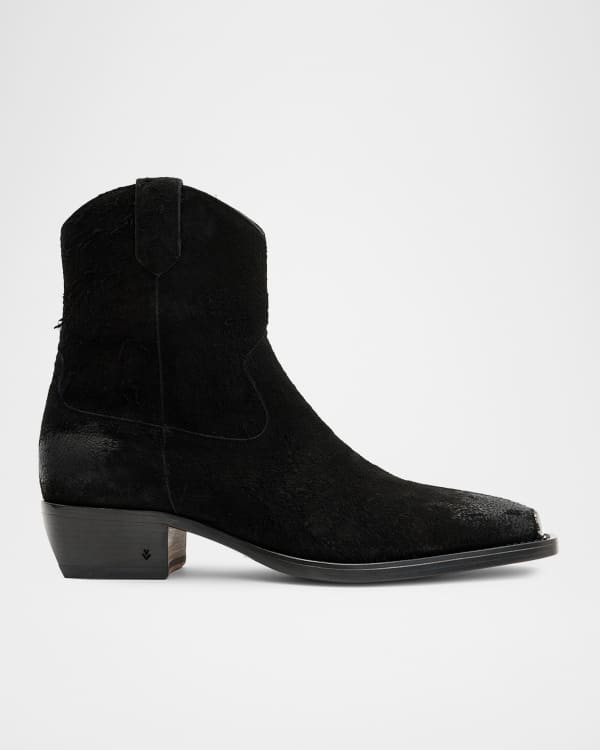 Saint laurent lizard boots discount