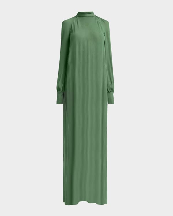 ワンピース Burberry Aran knit dress burberry-aran-knit-black-midi-