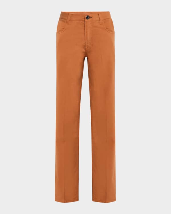 Brunello Cucinelli Men's Iconic Fit Dark-Wash Jeans | Neiman Marcus