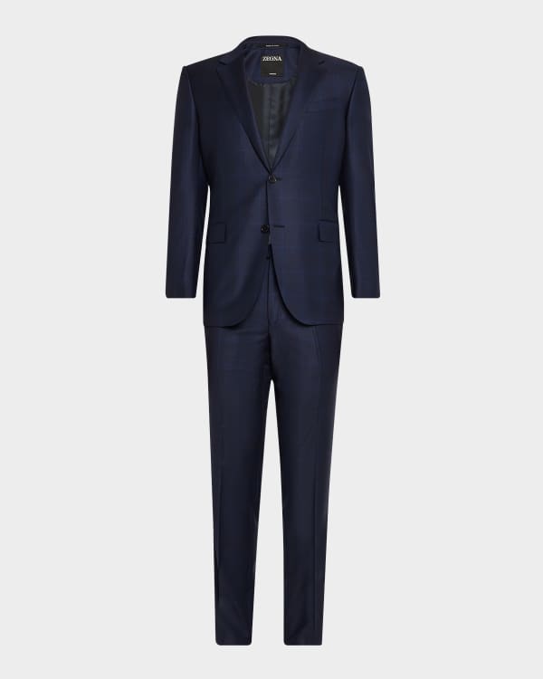Theory Men's Garvin in Ansedonia Check | Neiman Marcus