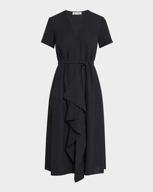 Generation Love Brunella Short-Sleeve Tweed Dress | Neiman