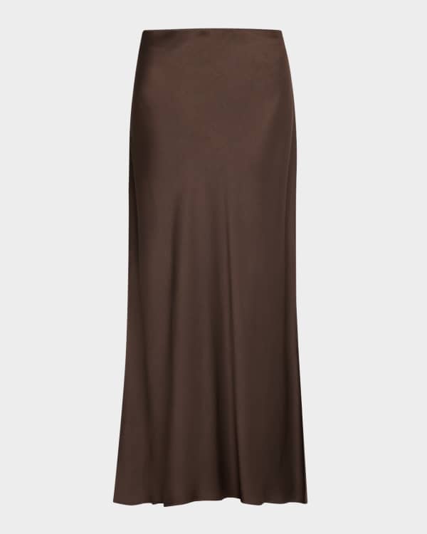 【関税込み】VICTORIA BECKHAM Kick Detail' skirt Kick Detail Skirt In Macadamia – Victoria Beckham UK
