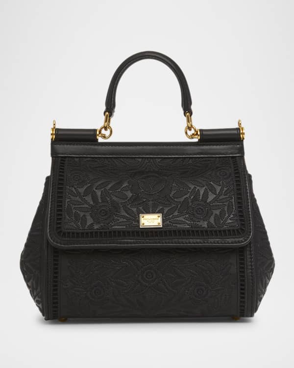 Saint Laurent Baby Downtown YSL Leather Top-Handle Bag