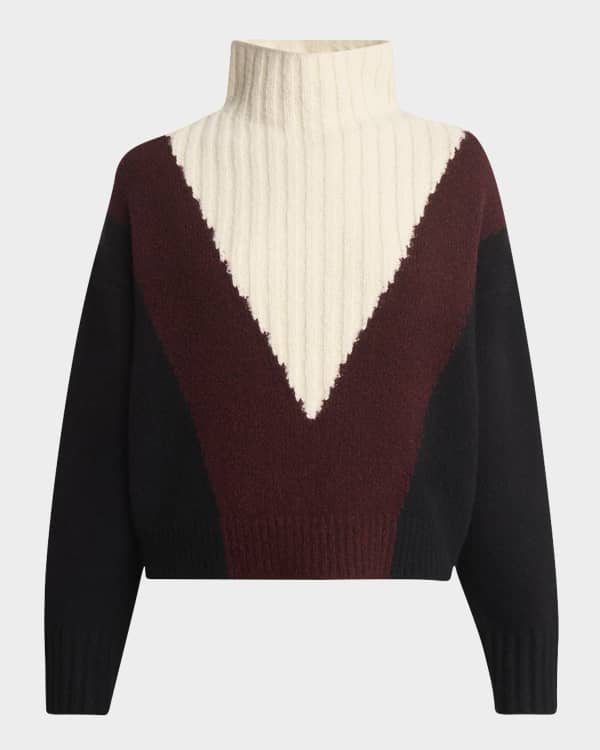 Silk and Cashmere Turtleneck Sweater