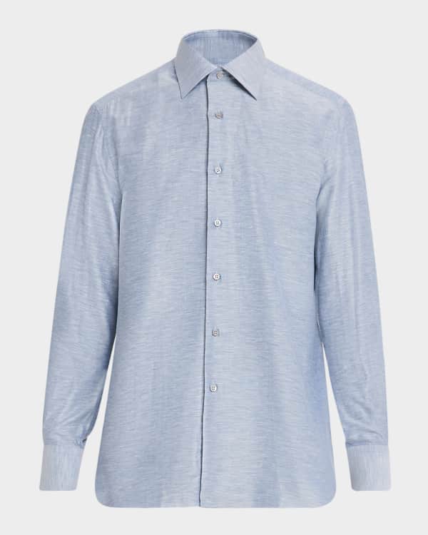 Tシャツ・カットソー ETRO FW23 ROME SHIRT (12908_58210003) Etro Men's Roma Paisley Sport Shirt | Neiman Marcus