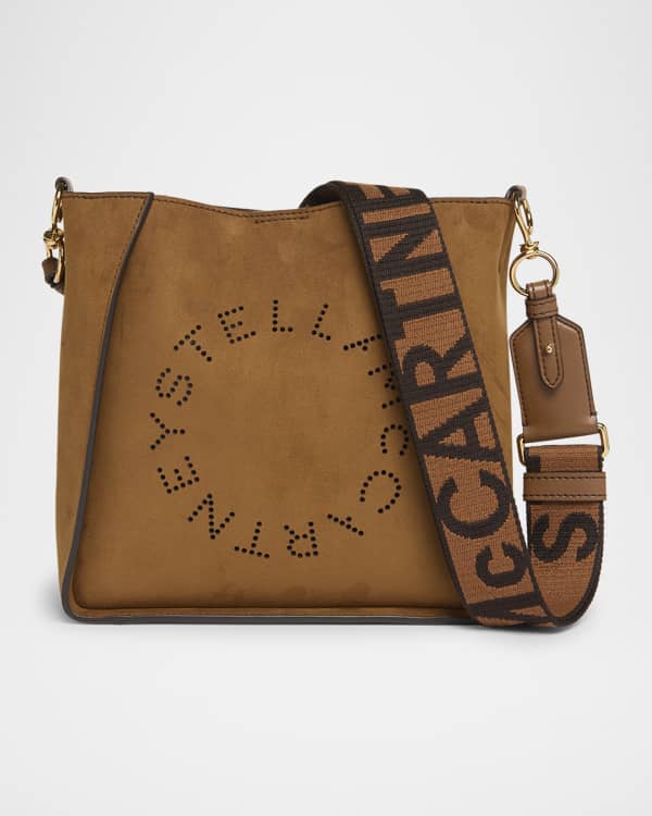 Stella mccartney perforated logo alter napa crossbody bag outlet