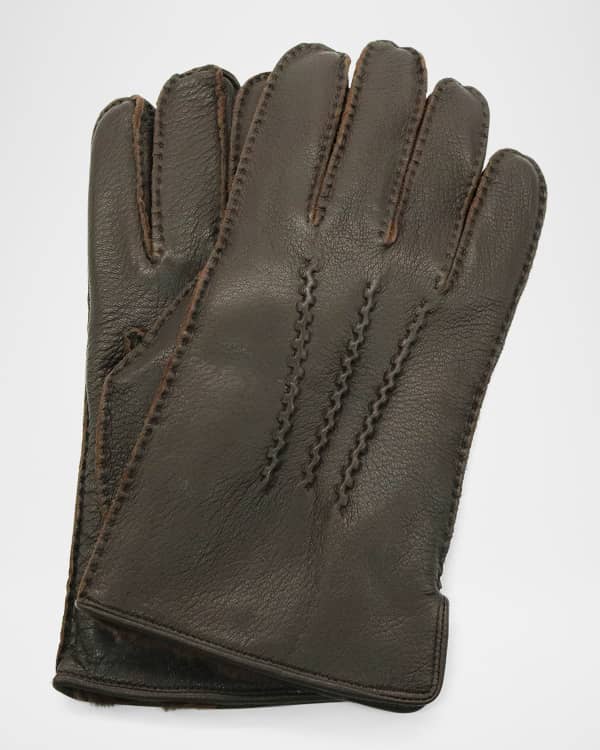 便利★タッチスクリーン対応【 】Mixed Media Glove Canada Goose Men's Mixed-Media Touchscreen Gloves | Neiman