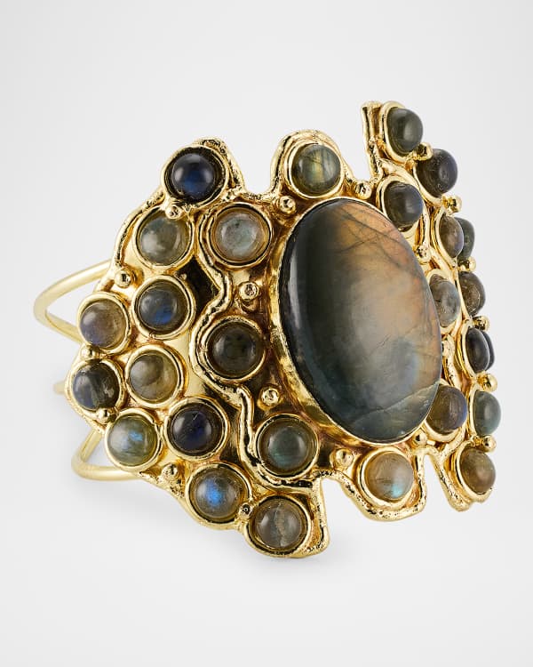 Mini Labradorite Cuff Mini Labradorite Cuff