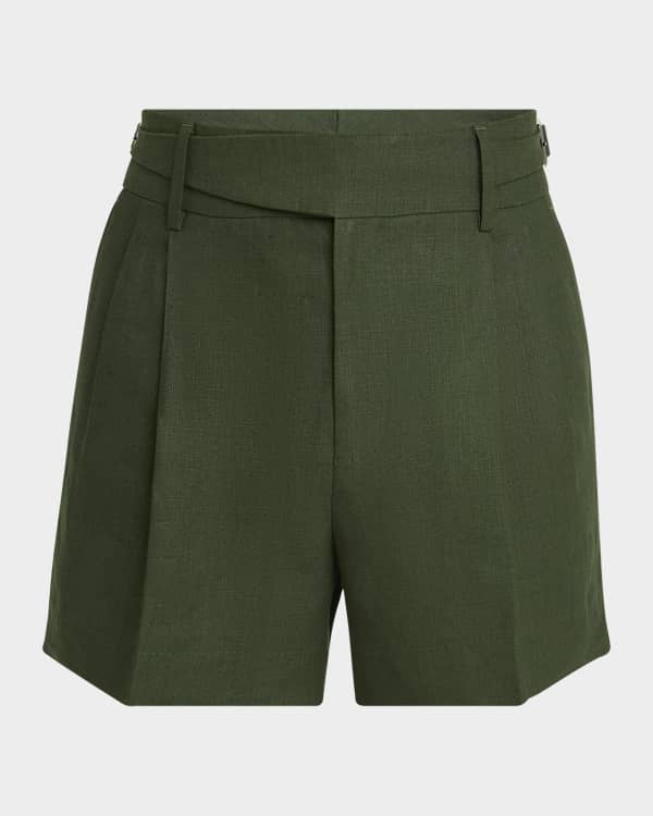 Brunello Cucinelli Men's Cotton Bermuda Shorts | Neiman Marcus