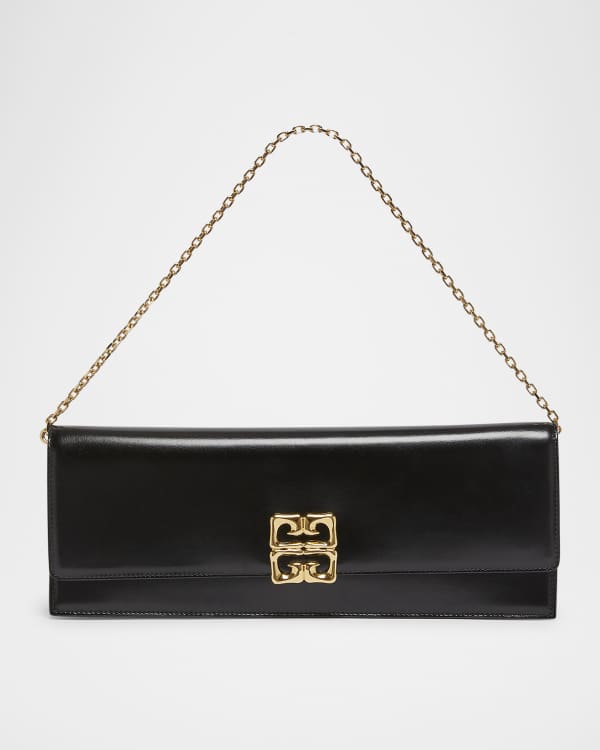 Givenchy 4G Liquid Shoulder Bag in Leather | Neiman Marcus