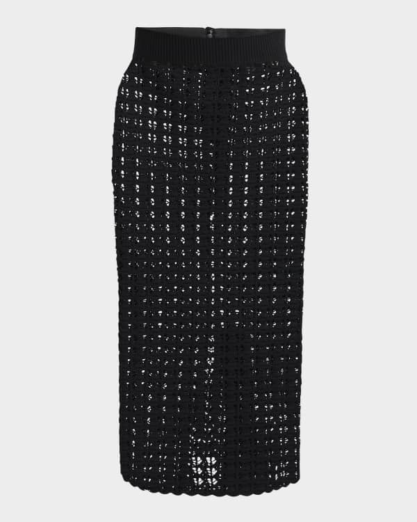 THE ROW Roux Maxi Tailored Skirt | Neiman Marcus