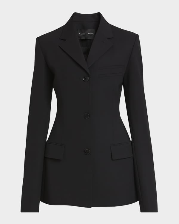 アウターその他 JIL SANDER Woman Blazer Black J01BN0133J40021 001 21342983_51494199_1000.jpg