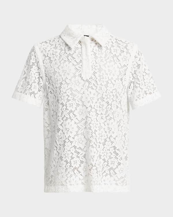 La DoubleJ Abstract-Print Silk Foulard Shirt | Neiman Marcus La DoubleJ Abstract-Print Silk Foulard Shirt | Neiman Marcus