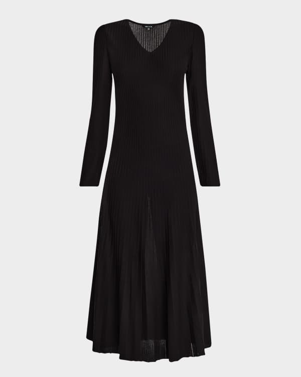 Reiss Emilina Ribbed Colorblock Midi Dress | Neiman Marcus