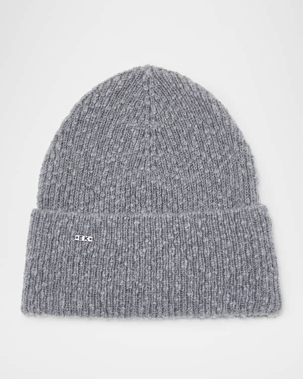 UGG 3D Graphic Logo Wool-Blend Beanie | Neiman Marcus