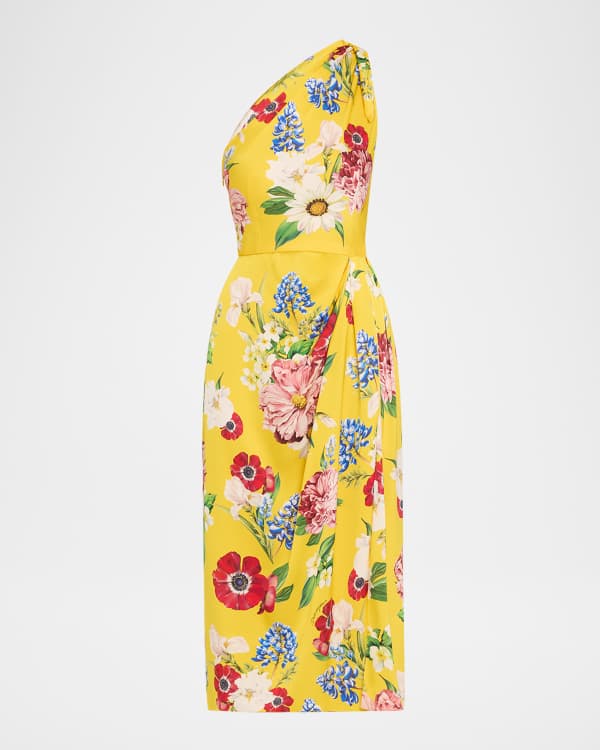 slim fit dress slacks Fit and Flare Yellow Short Homecoming Dress – FancyVestido