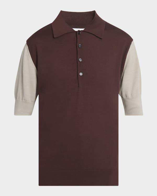 Dries Van Noten Men's Hegland Oversized Mesh T-Shirt