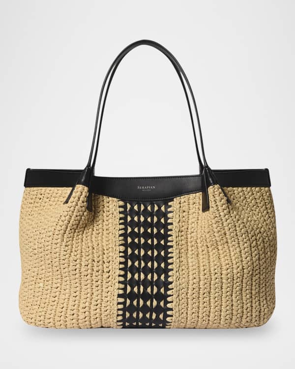 Barn Raffia Tote Bag