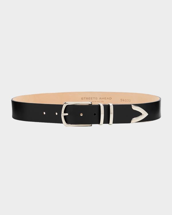 Streets Ahead Suede Belt | Neiman Marcus display picture 3