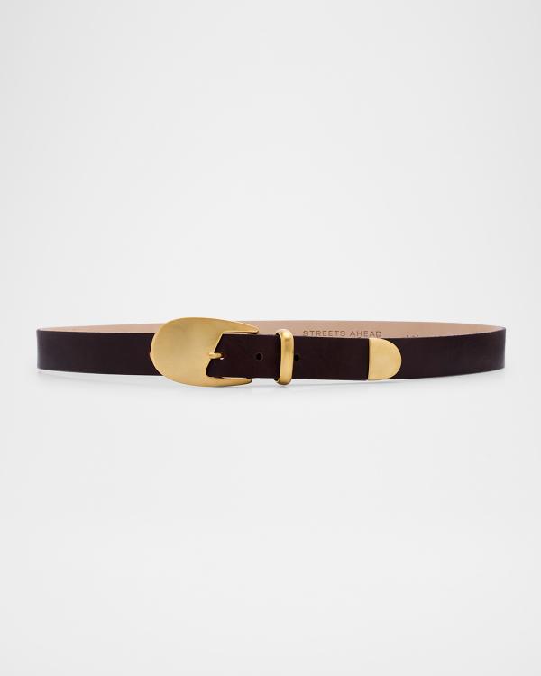 Streets Ahead Suede Belt | Neiman Marcus display picture 1
