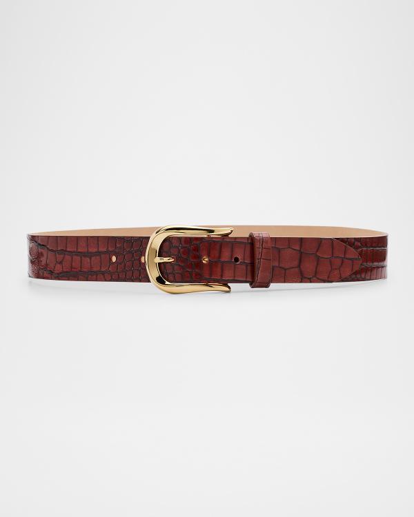 Streets Ahead Suede Belt | Neiman Marcus display picture 1