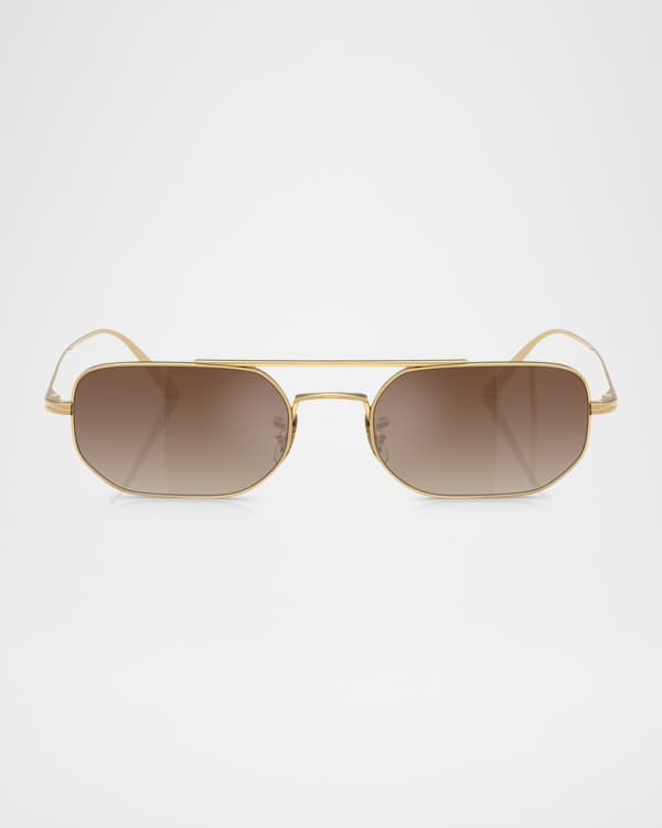 KHAITE x Oliver Peoples OV5583SU Acetate Pillow Sunglasses