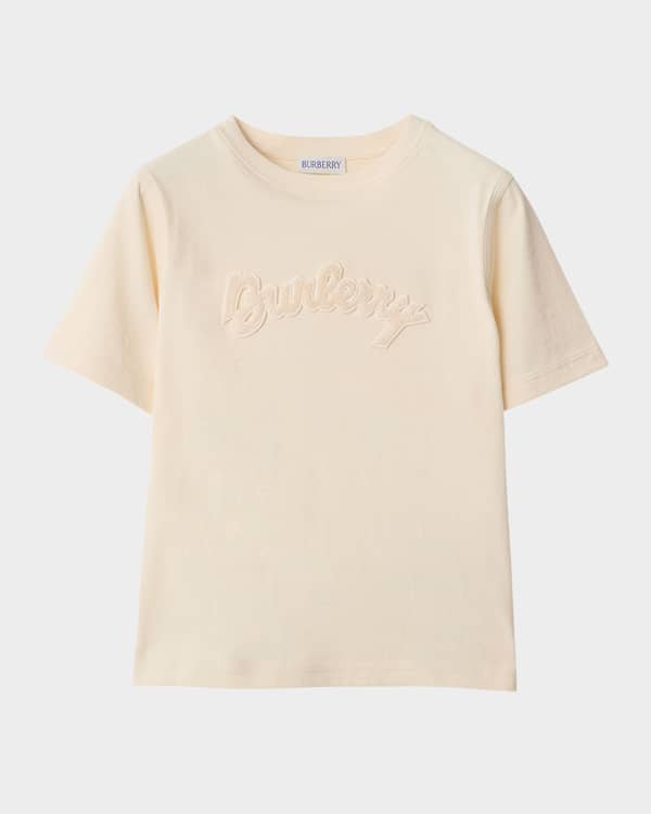Burberry Boy's Cedar Scribble EKD Short-Sleeve T-Shirt, Size