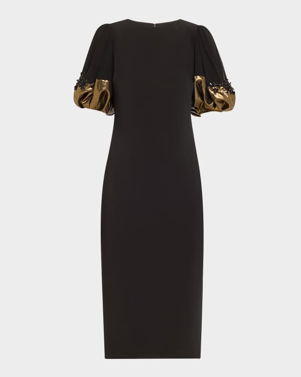 Tory burch embellished tweed dress discount