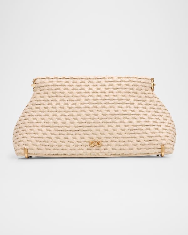 Lillia Mini Woven Clutch Bag