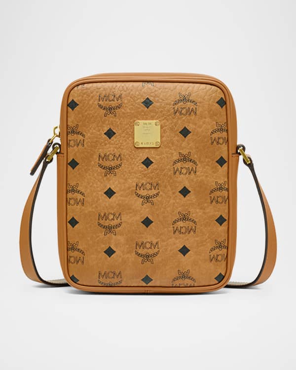 MCM Essential Visetos Original Small Crossbody Bag with Mini Bag Pouch Neiman Marcus